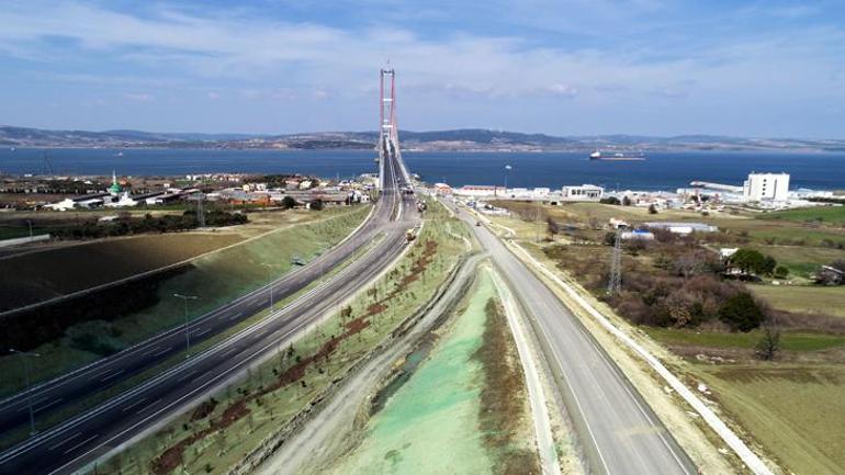 1915 Çanakkale Köprüsü için geri sayım başladı Açılışını Erdoğan yapacak