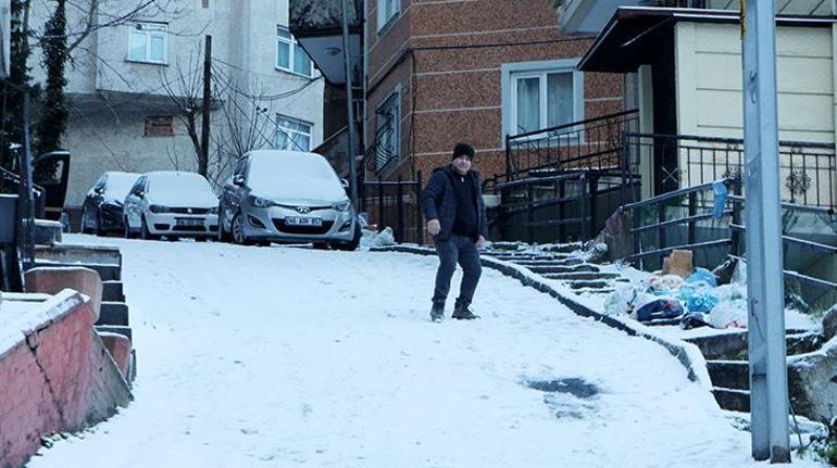 Bugün İstanbul Kimi düştü kimi ise yolda kaldı