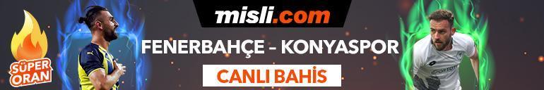 Fenerbahçe - Konyaspor maçı Tek Maç ve Canlı Bahis seçenekleriyle Misli.com’da
