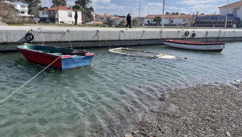 İzmir Seferihisarda tedirgin eden görüntü Deniz 30 metre çekildi