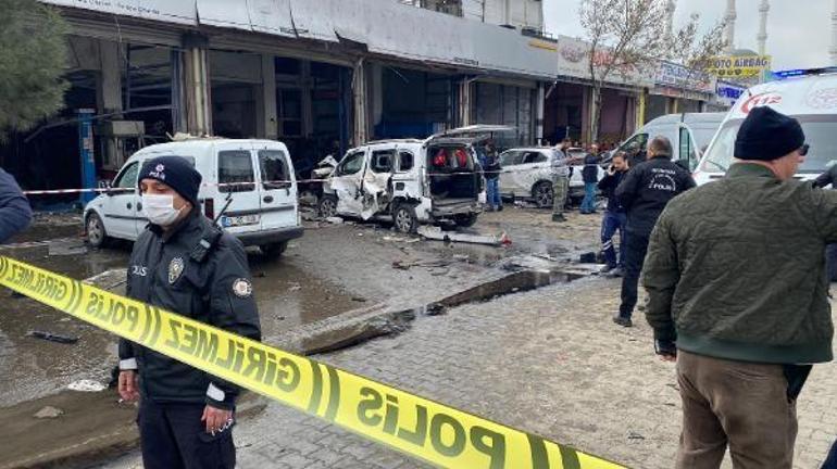 Son dakika Diyarbakırda sanayi sitesinde patlama