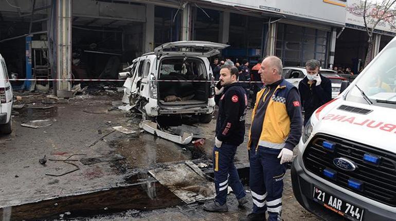 Diyarbakırda sanayi sitesindeki patlamanın itfaiye raporu tamamlandı