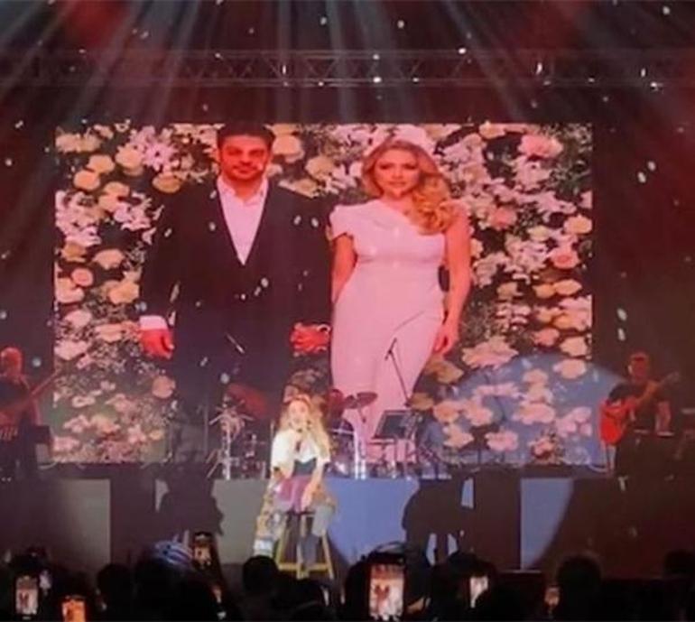 Hadiseden konserde büyük sürpriz Mehmet Dinçerler ile nişan fotoğraflarını yayınladı