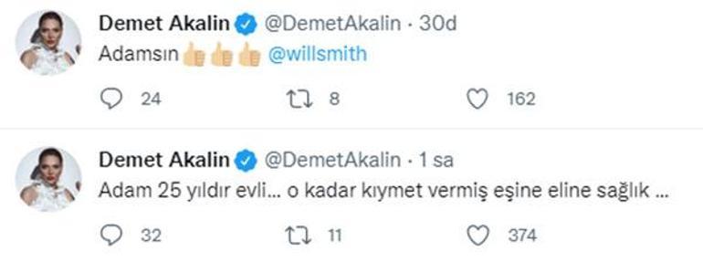 Will Smithten Chris Rocka tokat Demet Akalından çok konuşulacak yorum