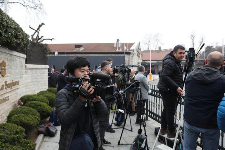 Son dakika... Dolmabahçede barış masası Erdoğan: Dünya müjdeli haberi bekliyor