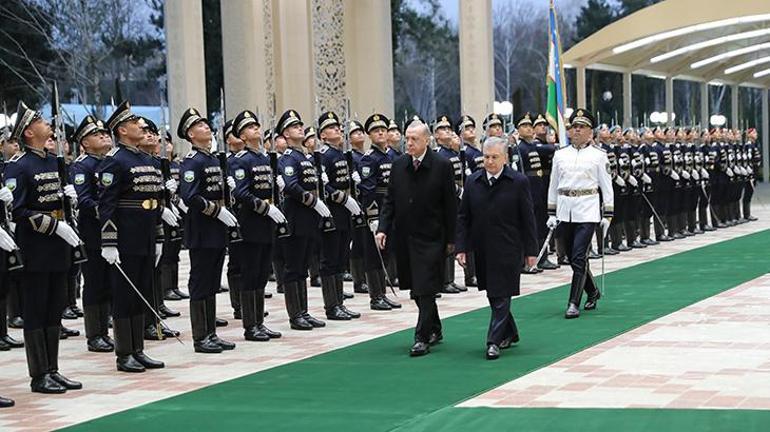 Son dakika: Cumhurbaşkanı Erdoğan Özbekistanda duyurdu: 10 anlaşma imzaladık