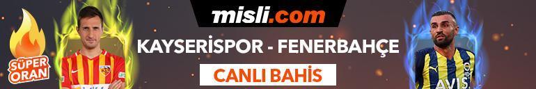 Kayserispor-Fenerbahçe karşılaşması Tek Maç ve Canlı Bahis seçenekleriyle Misli.com’da