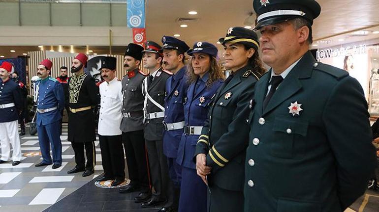 Yer: Ankara Geçmişten bugüne polis kıyafetleri tanıtıldı