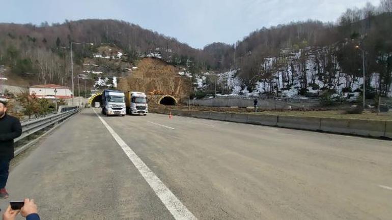 Son dakika Bolu Dağı Tüneli 44 saat sonra ulaşıma açıldı