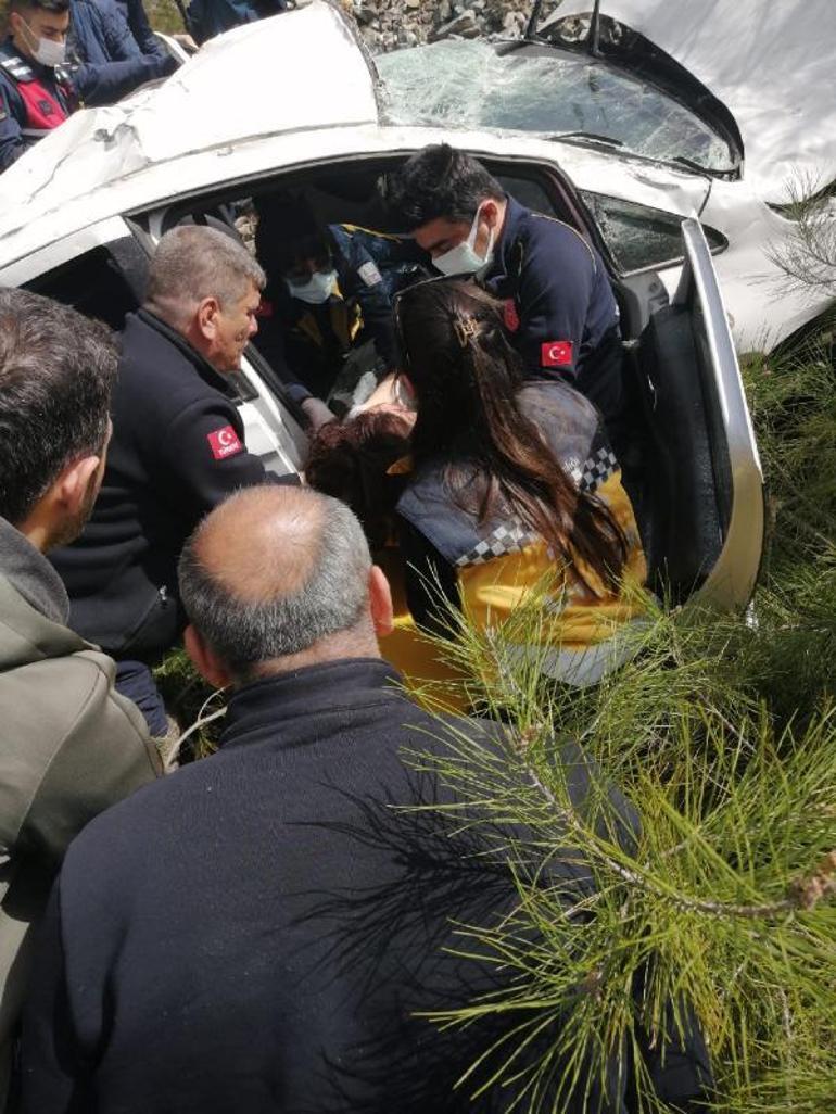 Kayıp Seher öğretmen, 30 saat sonra kaza yaptığı otomobilde yaralı bulundu