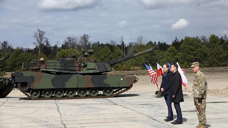 Polonya ile ABD imzayı attılar 250 tank yola çıktı