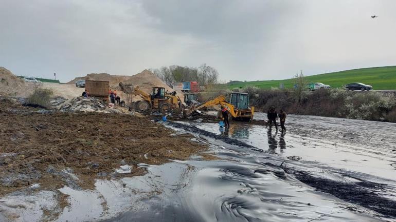 Edirnede fuel oil havuzu patlayan tesis ÇEDsiz çıktı
