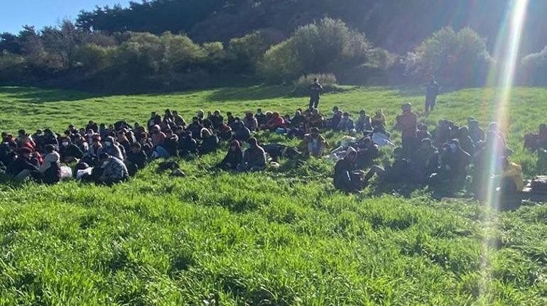 Sahil Güvenlik Balıkesir’de takibe aldı, Karanlık Limannda yakalandı