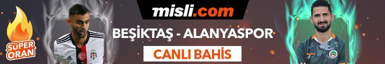 Beşiktaş - Alanyaspor maçı canlı bahis heyecanı Misli.comda
