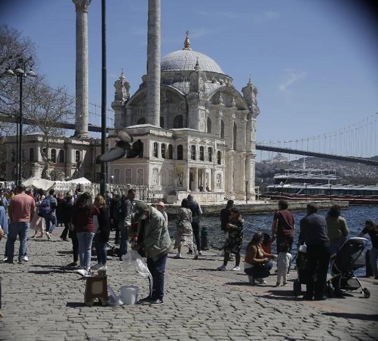 Hava ısındı, Bağdat Caddesi ve Caddebostan Sahili doldu taştı