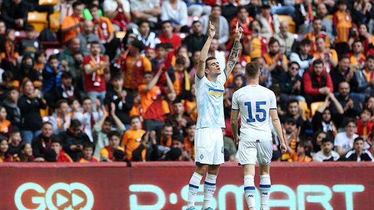 Galatasaray - Dinamo Kiev maçına damga vuran an Gözyaşlarına hakim olamadı