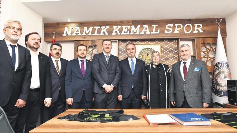 Sporun marka kenti Bursa 400 milyon liraya yakın yatırım