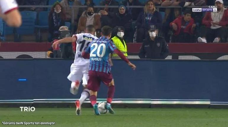Trabzonspor-Fatih Karagümrük maçı sonrası açıkladı: Bariz gol şansı, kırmızı kart