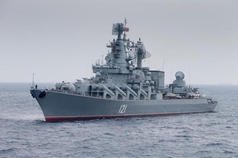 Son dakika haberleri: Ruslar ilk görüntüleri yayınladı Batan gemi sır oldu