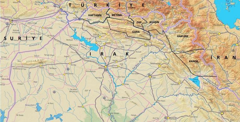 Pençe-Kilit operasyonu başladı Türk komandoları Kuzey Irakta