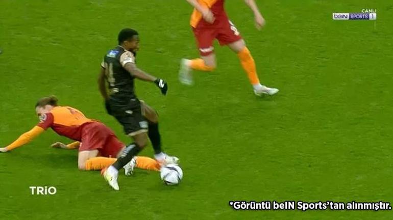 Galatasaray maçı sonrası açıkladı Bir kırmızı, bir penaltıyı atladı Buraların hakemi değil