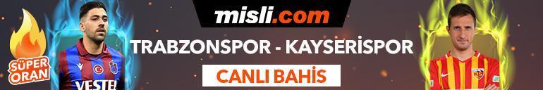 Trabzonspor-Kayserispor maçı canlı bahis seçeneğiyle Misli.comda
