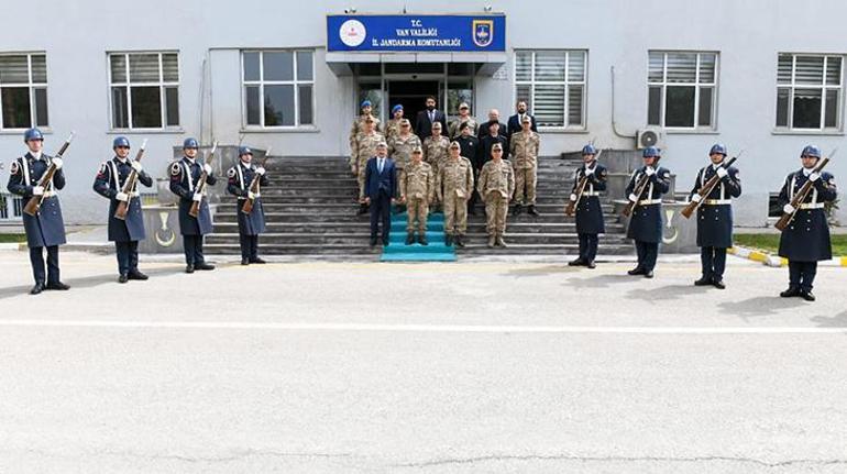 Jandarma Genel Komutanı Orgeneral Çetin Vanda ziyaretlerde bulundu