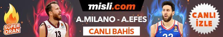 Olimpia Milano - Anadolu Efes canlı bahis heyecanı Misli.comda