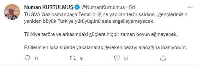 Kurtulmuştan TÜGVAya yapılan saldırıyla ilgili açıklama