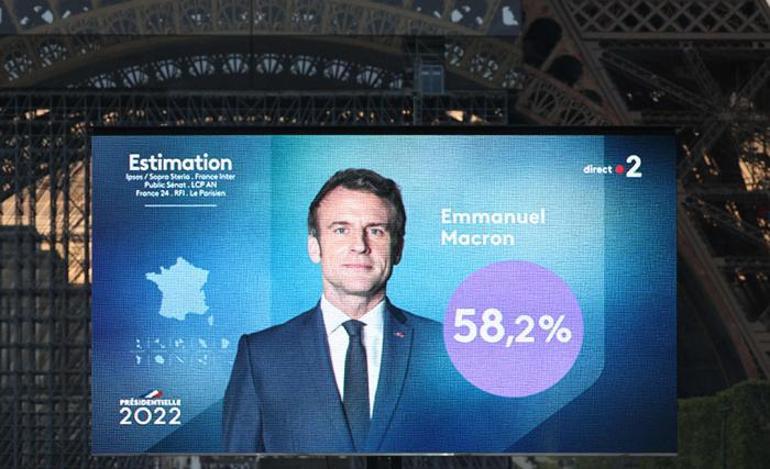 Son dakika: Fransada seçim sonucu belli oldu Zafer Macronun