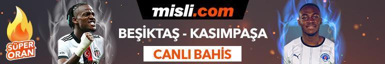 Beşiktaş-Kasımpaşa maçı Tek Maç ve Canlı Bahis seçenekleriyle Misli.com’da