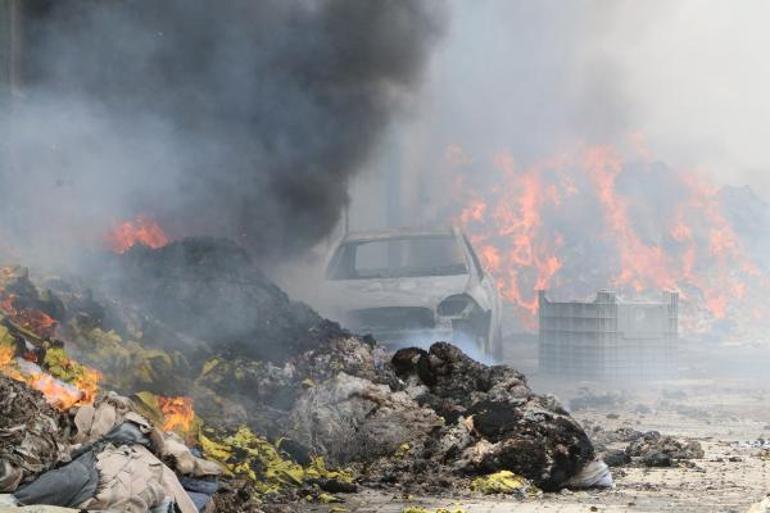 Şanlıurfa’da tekstil fabrikasında yangın; 4 işçi dumandan etkilendi