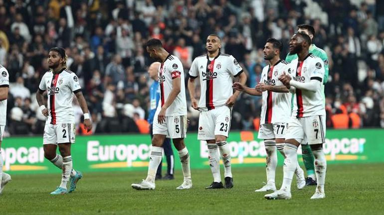 Beşiktaşa Avrupa yolunda ağır darbe 35. dakikada ortalık karıştı