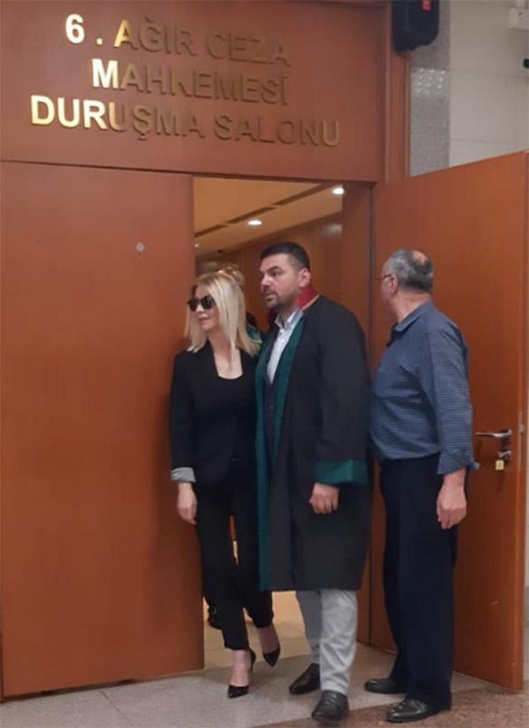 Songül Karlı ve eski eşi Metin Yüncü mahkemede karşı karşıya geldi
