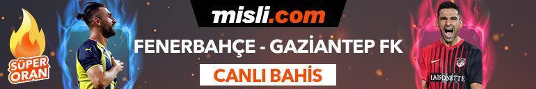 Fenerbahçe-Gaziantep FK maçı Tek Maç ve Canlı Bahis seçenekleriyle Misli.com’da