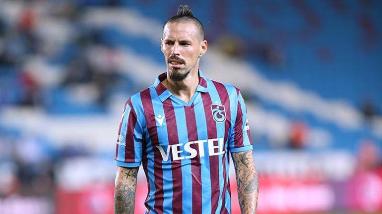 Son dakika haberi: Trabzonsporda Marek Hamsik bir ilk yaşadı