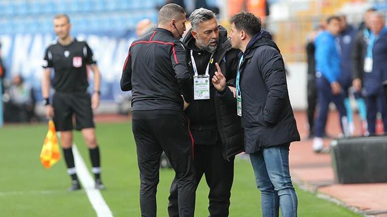 Son dakika haberi: Emre Belözoğlu çok sinirlendi Başakşehirin yıldızı maça damga vurdu