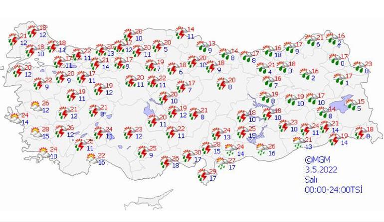 RAMAZAN BAYRAMINDA HAVA NASIL OLACAK, YAĞIŞ VAR MI 2-3-4 Mayıs hava durumu