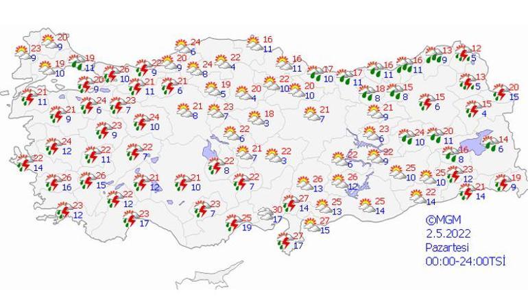 RAMAZAN BAYRAMINDA HAVA NASIL OLACAK, YAĞIŞ VAR MI 2-3-4 Mayıs hava durumu