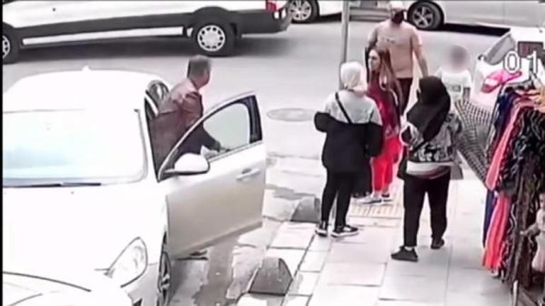 Sultangazide çocuğa hırsızlık yaptıran şüpheliler kamerada