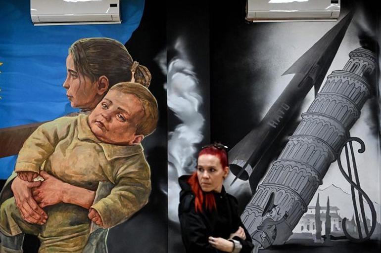 Kültür savaşı: Alman müzesi Rusyayı sildi, Moskovada NATO karşıtı sergi var