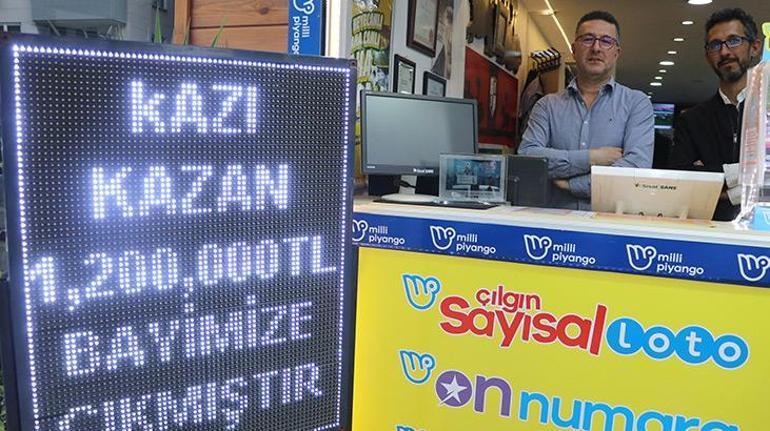 Yine aynı bayi kazandırdı Çılgın Sayısal Loto’dan sonra şimdi de Kazı Kazan