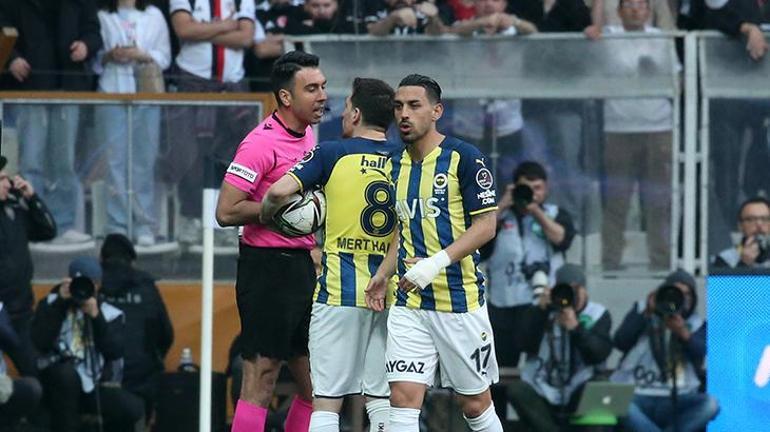 Son dakika: Beşiktaş-Fenerbahçe derbisinde ortalık karıştı İrfan Can Kahveciden tepki