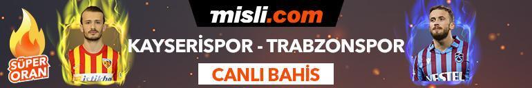 Kayserispor - Trabzonspor maçı canlı bahis heyecanı Misli.comda