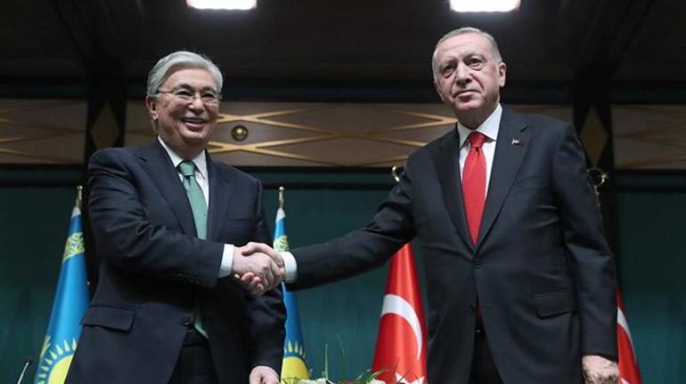 Son dakika: Kazakistan ile 15 anlaşma imzalandı Erdoğan yeni hedefi belirledi: 10 milyar dolar...