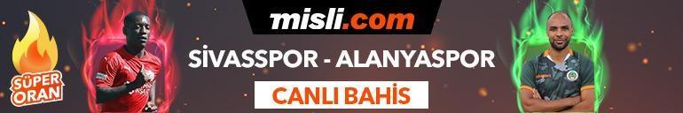 Misli.com’da Sivasspor - Alanyaspor için canlı bahis seçeneği