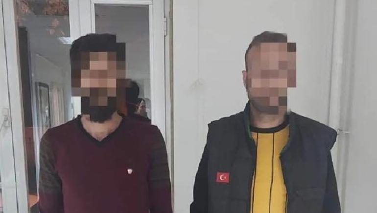 Akılalmaz anlar Tren rayı çalmaya çalışırken yakalandılar