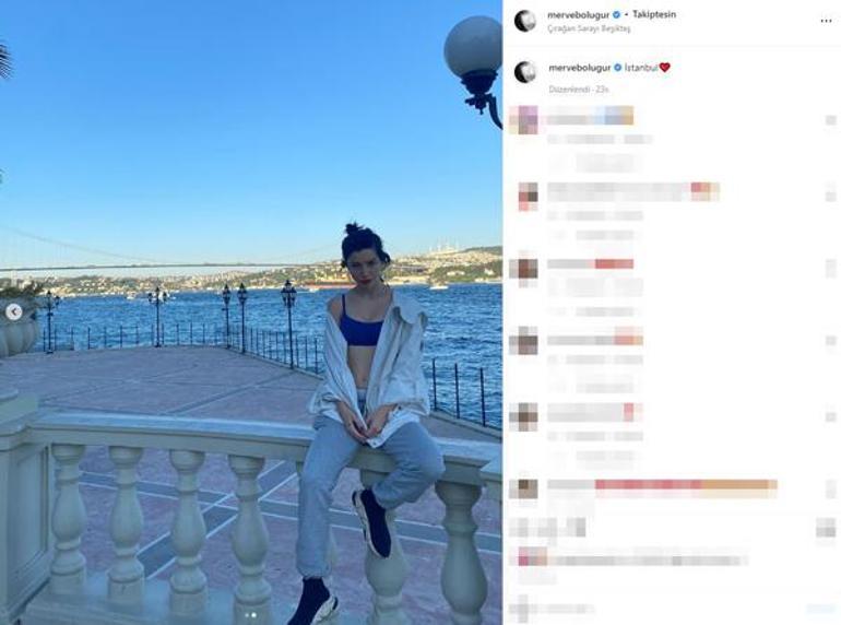 Merve Boluğurdan yeni pozlar
