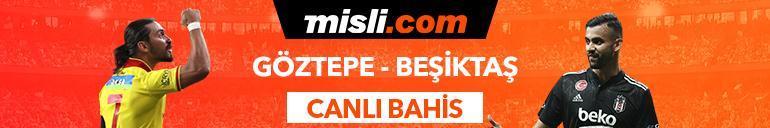 Göztepe-Beşiktaş maçı canlı bahis seçeneğiyle Misli.comda