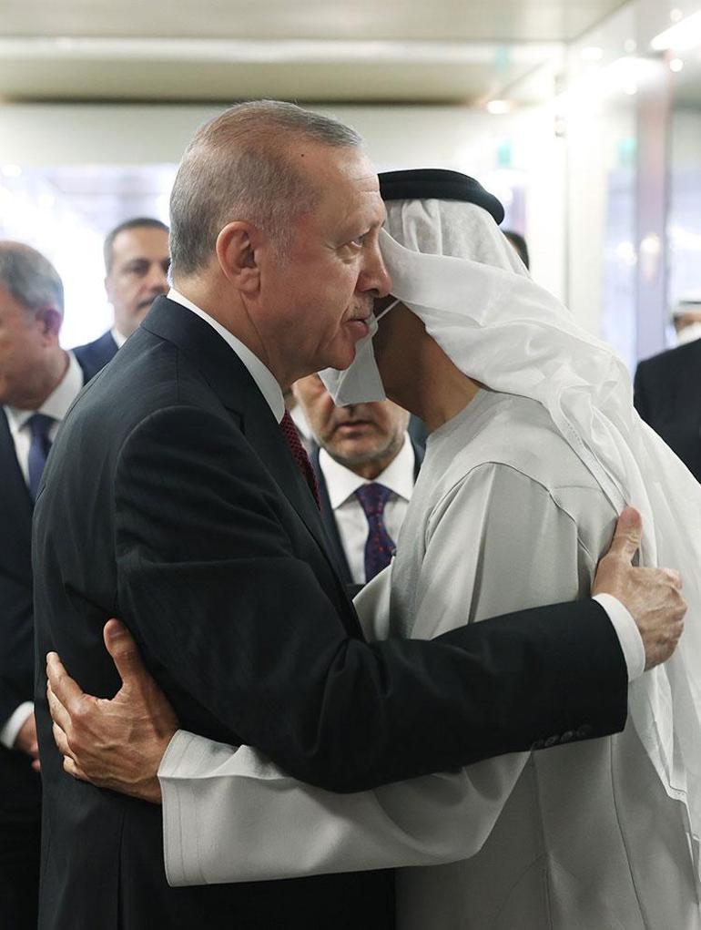 Cumhurbaşkanı Erdoğandan Abu Dabiye taziye ziyareti